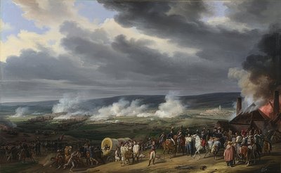 La battaglia di Jemappes da Emile Jean Horace Vernet