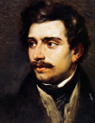 Ritratto di Federico Ricci da Emile Jean Horace Vernet