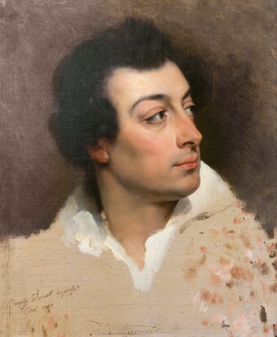Ritratto di Filippo Agricola da Emile Jean Horace Vernet