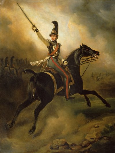 Ritratto di Friedrich Heinrich, 1830 da Emile Jean Horace Vernet