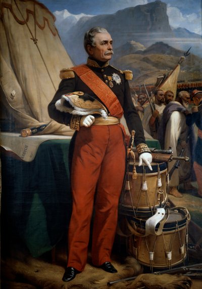 Ritratto del Maresciallo Jacques Louis Cesar Alexandre Randon (1795-1871) durante la campagna dell