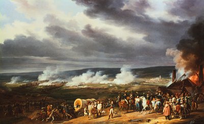 La battaglia di Jemappes, 1792, 1821 da Emile Jean Horace Vernet