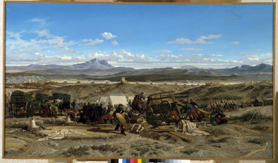 Accampamento a mezzogiorno da Emile Loubon
