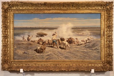 Il ritorno del gregge di Emile Loubon (1809 - 1863) da Emile Loubon