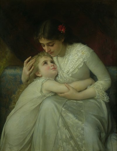 Madre e figlio da Emile Munier