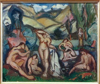 Donne che fanno il bagno da Emile Othon Friesz