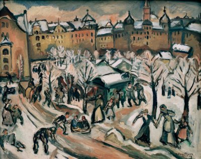 Neve a Monaco da Emile Othon Friesz
