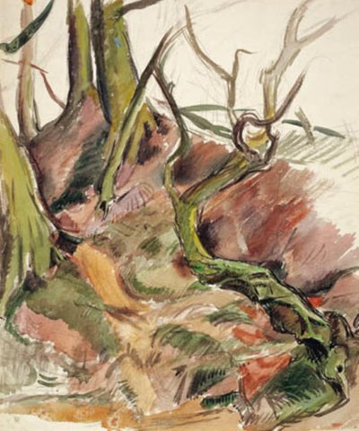 Studio di legno da Emile Othon Friesz