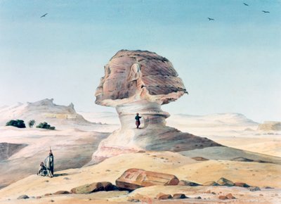 La Sfinge, XIX secolo da Emile Prisse d