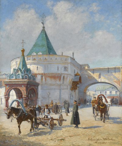 Veduta di Mosca da Émile Schmidt Wehrlin