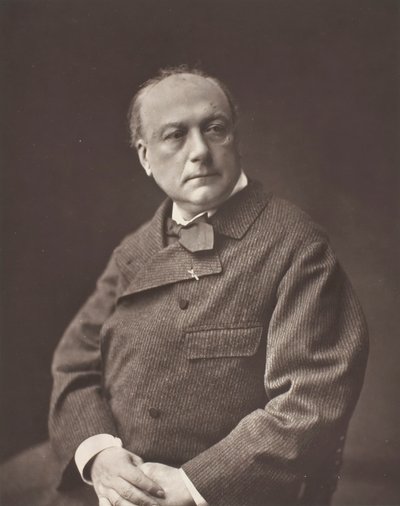 Théodore de Banville, [poeta e scrittore francese], c. 1876 da Emile Tourtin
