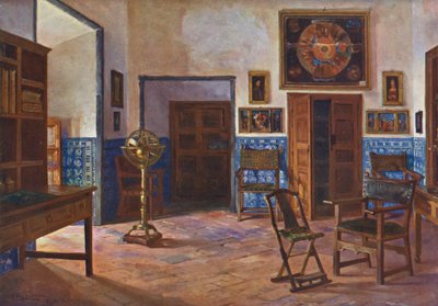 El Escorial: Stanza di Filippo II da Emilio Poy Dalmau