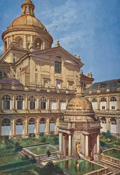 El Escorial: Patio de Los Evangelistas da Emilio Poy Dalmau
