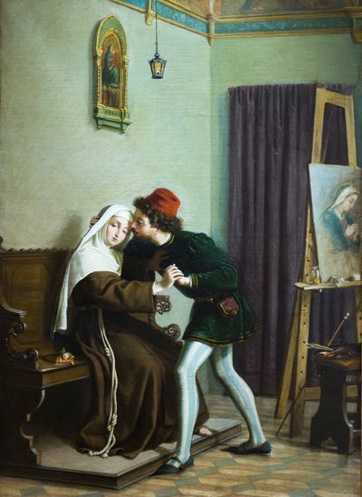 Filippo Lippi e Lucrezia Buti da Emilio Scherer