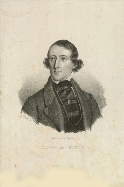 Ritratto di August Bournonville 1805-1879, 1842 da Emilius Ditlev Baerentzen