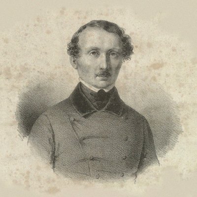 Ritratto del compositore Hans Christian Lumbye 1810-1874, 1846 da Emilius Ditlev Baerentzen