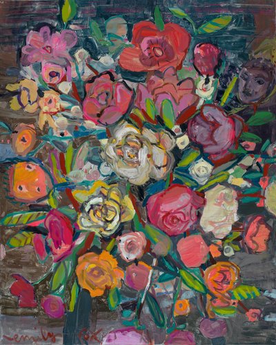 Abbondanza, 2021 (olio su tela) da Emily Fox King