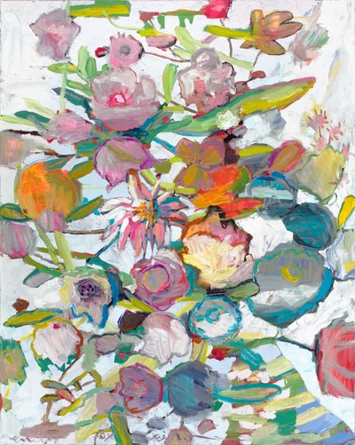 Resta vicino, 2021 (olio su tela) da Emily Fox King