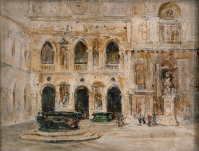 Cortile, Palazzo Ducale da Emily Murray Paterson