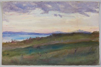 Veduta del paesaggio, Hammamet da Emily Sargent