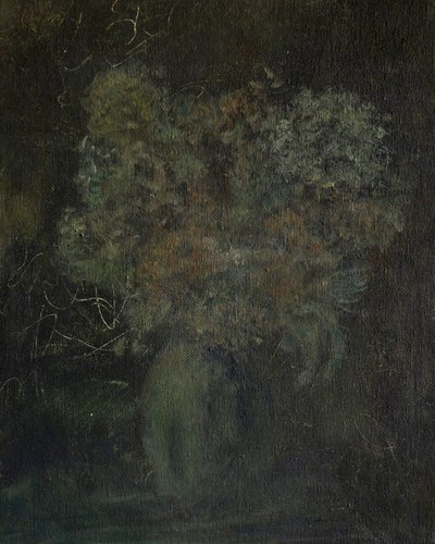 Natura morta floreale in tonalità scure da Emily Tingey