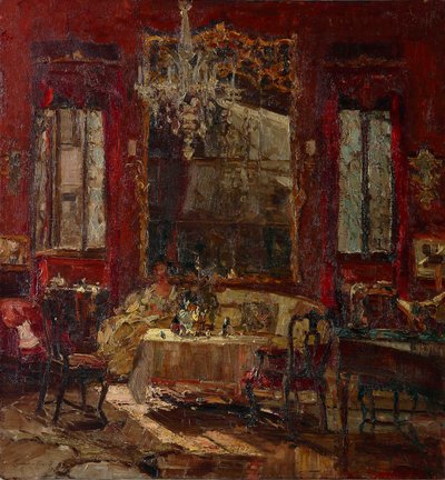 Stanza rossa, c. 1922 da Emma Ciardi