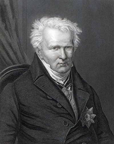 Alexander von Humboldt, inciso da C. Cook da Emma Gaggiotti Richards
