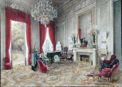 Interno del salotto all