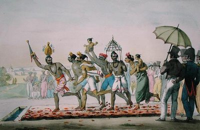 Festival del camminare sul fuoco, India, da 