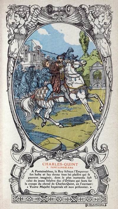 Re Carlo V (Carlo V) da Emmanuel Blanche
