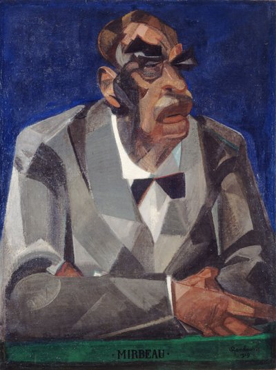 Octave Mirbeau 1848-1917, 1919 da Emmanuel Gondouin