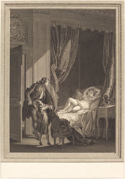 Il mattino da Emmanuel Jean Nepomucène de Ghendt after Pierre Antoine Baudouin