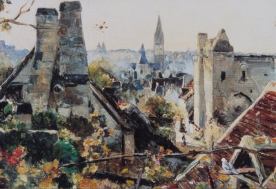 Beaulieu-lès-Loches ottobre 1880-89 (olio su tela) da Emmanuel Lansyer