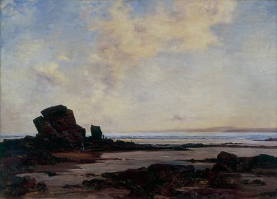 Baia di Douarnenez a bassa marea da Emmanuel Lansyer