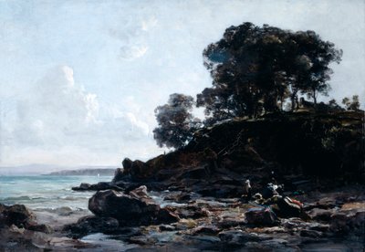Lavanderia a bassa marea, 1891 da Emmanuel Lansyer