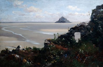 Mont Saint Michel, 1881 da Emmanuel Lansyer