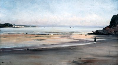 Alta marea di sabato mattina, 1876 da Emmanuel Lansyer