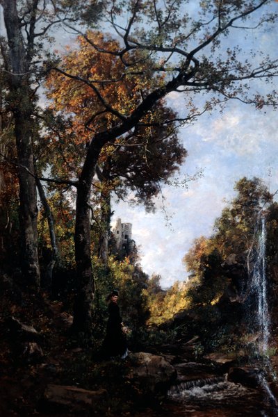 La passeggiata autunnale, 1869 da Emmanuel Lansyer