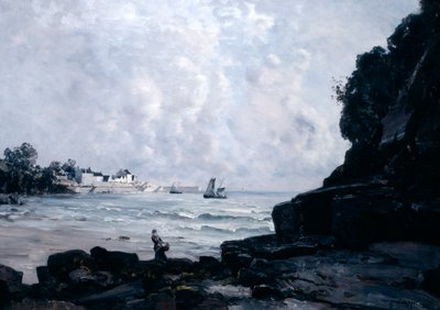 Il porto di Douarnenez, 1884 da Emmanuel Lansyer