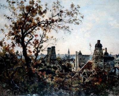 La Torre di Chevalot alla sera, 1885 da Emmanuel Lansyer