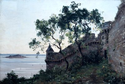 Torre di guardia, 1880 da Emmanuel Lansyer