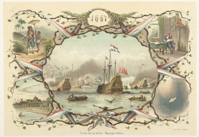 La spedizione a Chatham e la conquista della Royal Charles, 1667 da Emrik and Binger