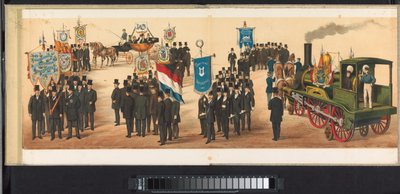 Parata a Haarlem, 1872 (tavola 11) da Emrik and Binger