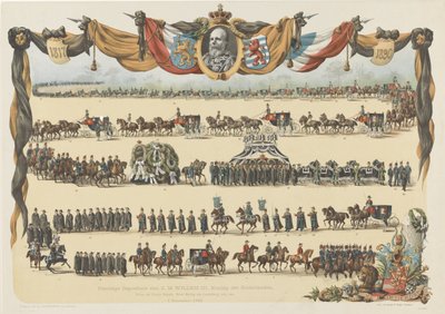 Funerale solenne di S.M. Guglielmo III, Re dei Paesi Bassi da Emrik and Binger