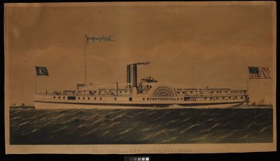 New York e New Haven Steamers Continental da Endicott Endicott