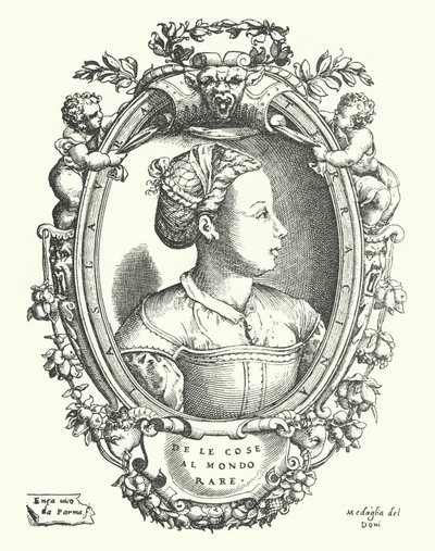 Laura Terracina, poetessa rinascimentale napoletana da Enea Vico
