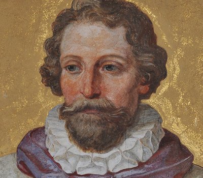 Julius Echter von Mespelbrunn 1545-1617 (dettaglio), 1857 da Engelbert Seibertz
