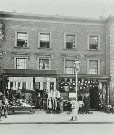 7-8 Gainsborough Road: elevazioni anteriori, Londra, 1899 da English Photographer