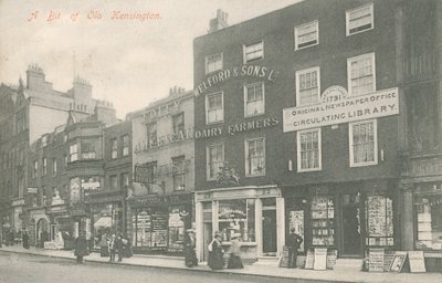Un angolo del vecchio Kensington da English Photographer