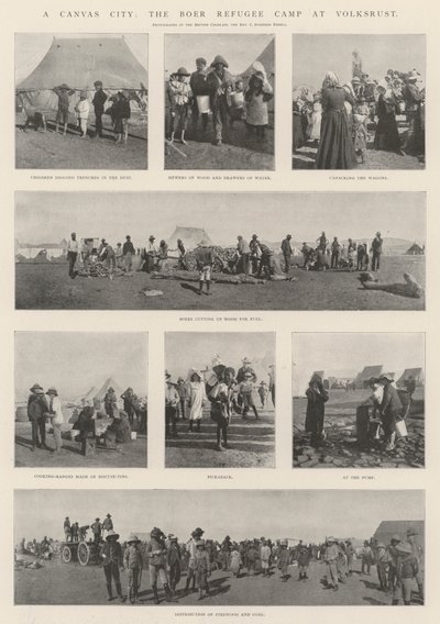 Una città di tela, il campo profughi boero a Volksrust da English Photographer